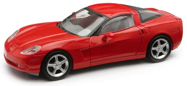 NEW19213L - CHEVROLET Corvette cupé 2006 rojo - 1