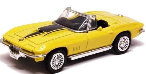 NEW48013I - CHEVROLET Corvette descapotable amarillo 1967 - 1