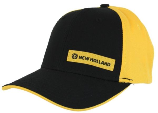 CASNH2188 - Gorra NEW HOLLAND negra y amarilla - 1
