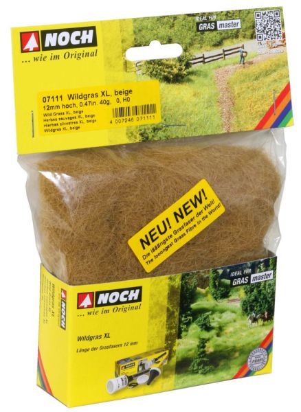 NOC07111 - Flocado hierba XL beige 12mm - 1