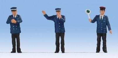 NOC17800 - agentes ferroviarios alemanes - 1
