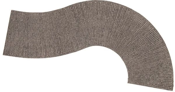 NOC60316 - Curva; adoquín de 7;5 cm de ancho; aproximadamente 32 cm de largo - 1