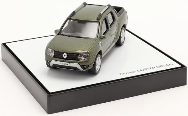 NOREV80361 - RENAULT Duster Oroch pick-up 2016 gris/verde metalizado caja fabricante - 1