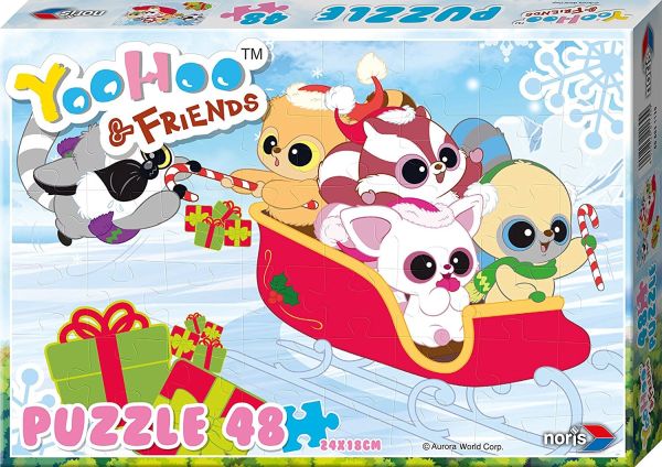 NORI606031130 - Puzzle 48 piezas YooHoo y sus amigos 24 x 18 cm - 1