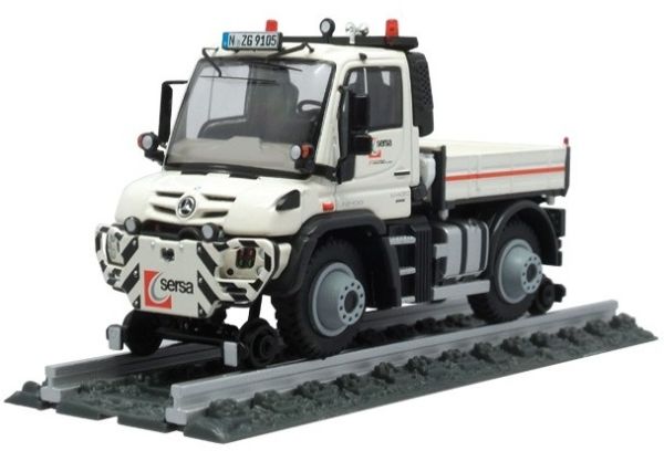 NZG9105/01 - MERCEDES BENZ UNIMOG U430 Sersa versión carril carretera - 1