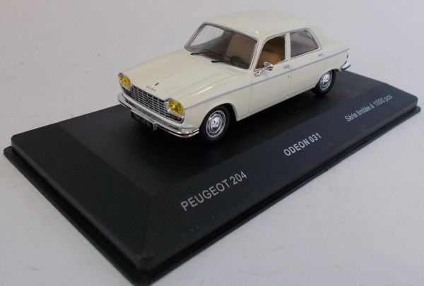 ODE031 - PEUGEOT 204 1967 blanco limitada 1000 ejemplares - 1