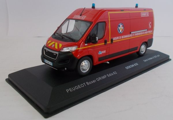 ODE032 - PEUGEOT GRIMP SDIS 62 bóxer bombero limitada a 500 unidades - 1