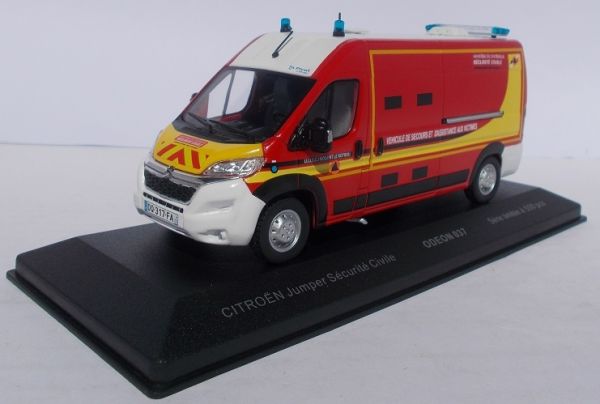 ODE037 - CITROEN Jumper VSAV Sécurité Civile Nogent le Rotrou limitado a 500 unidades - 1