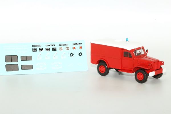 ODE093 - DODGE WC54 4x2 BOMBERO - 1
