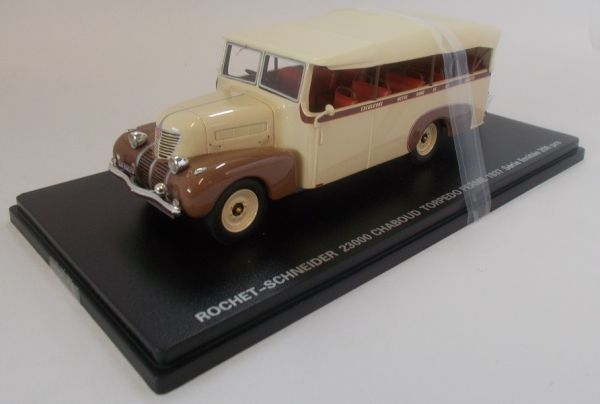 PER316 - Bus ROCHET SCHEINDER 23000 Chabous Torpedo cerrado 1937 Excursiones Notre Dame De La Salette limitada a 200 ejemplares - 1