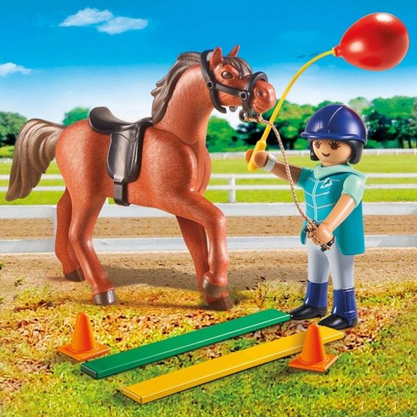 PLAY9259 - jinete con caballo - 1