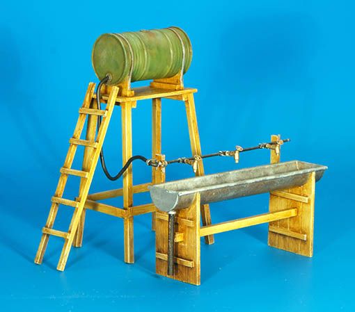 PLS088 - Instalaciones de lavado de terrenos en miniatura para montar y pintar. - 1