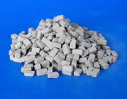 PLS4001 - Adoquines miniatura gris granito para diorama - 1