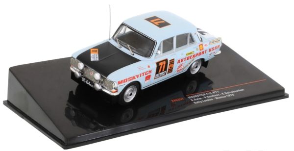 IXORAC354 - MOSKWITSCH 412 #71 Copa del Mundo de México Rally 1970 - 1