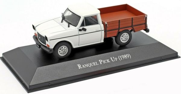 MAGARGAQV04 - RANQUEL pick-up 1989 blanco vendido en blister - 1
