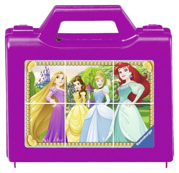 RAV074280 - Puzzle Cubo - 6 Piezas - Princesas Disney - 1