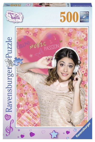 RAV14490 - Puzzle - 500 Piezas - VIOLETA - 36 x 49 cm - 1
