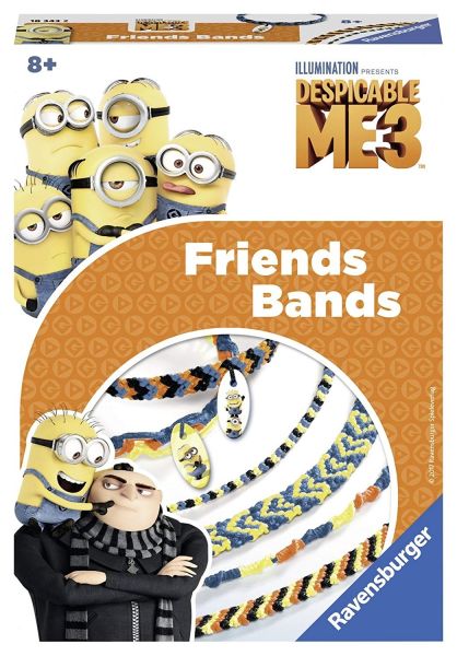 RAV18343 - Gru; mi villano favorito 3 pulseras de la amistad - 1