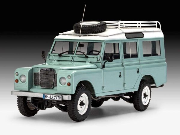 REV07047 - LAND ROVER Serie III LWB en miniatura para montar y pintar - 1