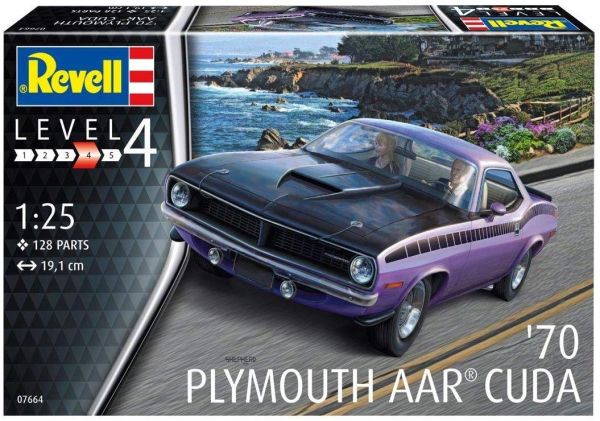 REV07664 - PLYMOUTH AAR Cuba 1970 modelo para montar y pintar - 1