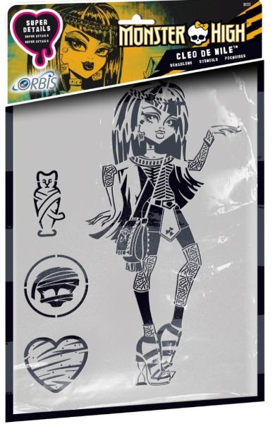 REV30222 - Plantilla MONSTER HIGH - Cléo de Nile - 1
