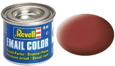 REV32137 - Pintura Esmalte Rojo Ladrillo Mate 14ml - 1