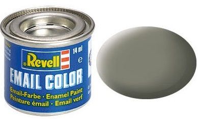 REV32145 - Pintura Esmalte Verde Oliva Mate 14ml - 1
