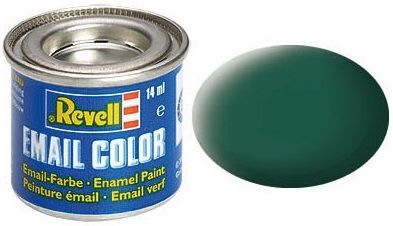 REV32148 - Pintura esmalte verde mate 14ml - 1