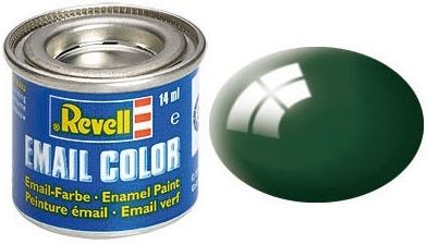 REV32162 - Pintura Esmalte Verde Oscuro Brillo 14ml - 1
