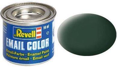 REV32168 - Pintura Esmalte Verde Oscuro Mate RAF 14ml - 1