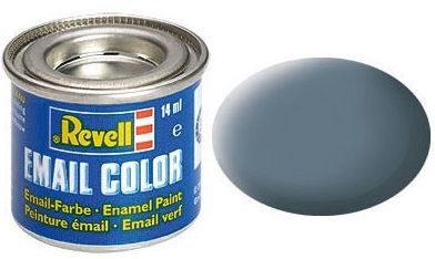 REV32179 - Pintura Esmalte Azul Gris Mate 14ml - 1