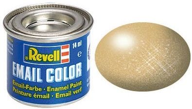 REV32194 - Pintura esmalte dorado metalizado 14ml - 1