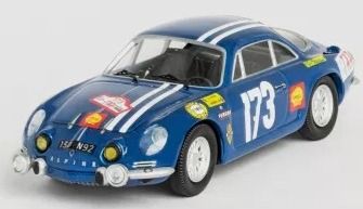 TRORRAL132 - RENAULT-ALPINE A110 #173 Rallye TAP 1968 G. HOUEL / J. GOSSELIN - 1