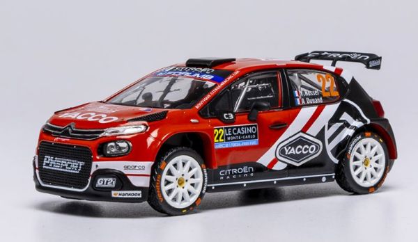 IXORAM975A.22 - CITROËN C3 Rally2 #22 Rallye Monte Carlo 2025 Y. ROSSEL / A. DUNAND - 1