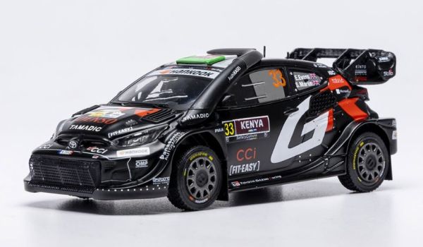 IXORAM994.22 - TOYOTA Yaris Rally1 n.º 33 Rally de Kenia 2025 E. EVANS / S. MARTIN - 1