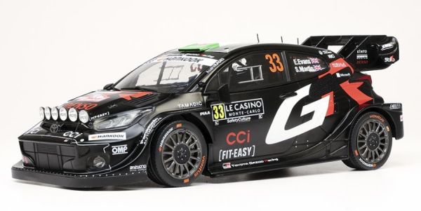 IXO18RMC229B.22 - TOYOTA GR Yaris Rally1 #33 WRC Rally de Montecarlo 2025 Elfyn EVANS / S.MARTIN - 1