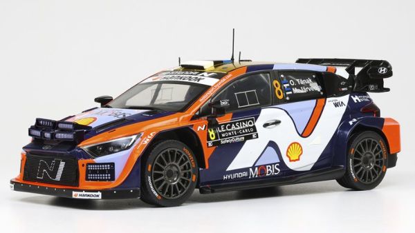 IXO18RMC230B.22 - HYUNDAI i20 N Rally1 #8 Rally de Montecarlo 2025 O.TÄNAK / M.JÄRVEOJA - 1
