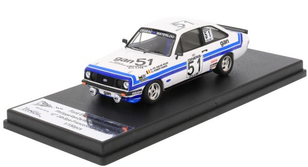 TRORRBE45 - FORD Escort MKII RS2000 #51 12e 24H SPA Francorchamps 1981 P.VAN DE VELDE / R.HANON - Limitada a 150 ex. - 1