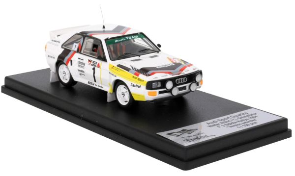 TRORRDE30 - AUDI Quattro Sport #1 1er Rallye Städte 1984 W.ROHRL / C.GEISTDORFER - Edición limitada a 150 ejemplares. - 1