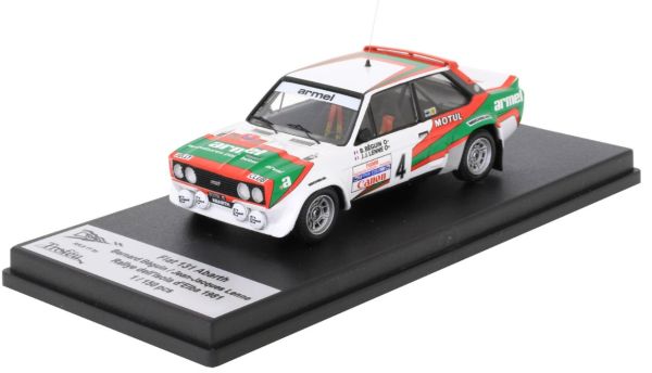 TRORRIT11 - FIAT 131 Abarth N°4 Rallye dell'Isola d'Elba 1981 B.BEGUIN / J-J.LENNE - Edición limitada a 150 ejemplares. - 1