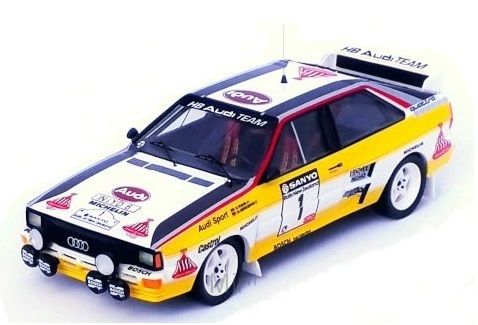 TRORRNZ03 - AUDI Quattro #1 Rally Nueva Zelanda 1984 W.ROHRL / C.GEISTDORFER - Limitada a 150 ejemplares. - 1