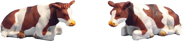 KID571876 - Lote de 2 Vacas NORMANDIA tumbadas - 1