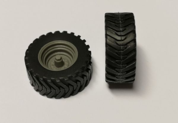 ART04290 - 2 Volquete ruedas 31x13mm - 1
