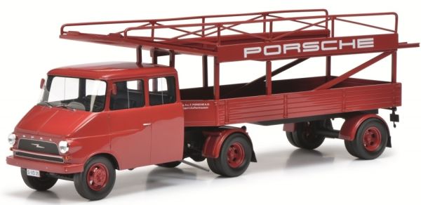 SCH084 - Remolque portacoches OPEL Blitz Racing 4x2 PORSCHE - 1
