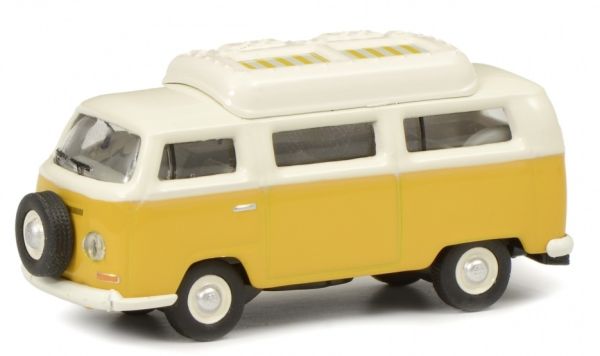 SCH26444 - VOLKSWAGEN T2 camper amarillo y blanco - 1