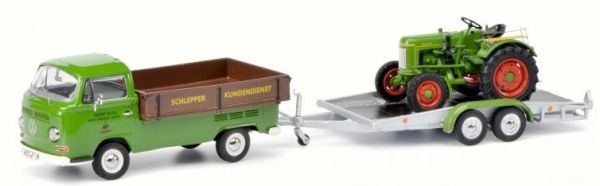 SCH3342 - VOLKSWAGEN T2 Pick-up con plataforma y FENDT Dieselroos Servicio FENDT limitado a 750 unidades - 1