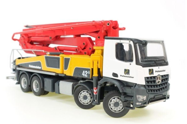 CON78199/03 - Bomba de hormigón PUTZMEISTER M42-5RZ sobre vehículo MERCEDES Arocs - 1