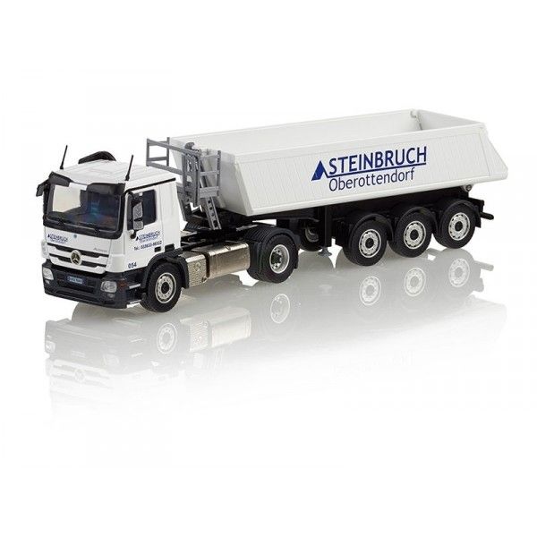 CON72202/03 - MERCEDES-BENZ Actros MP03 con volquete de 3 ejes SCHMITZ CARGOBULL 
