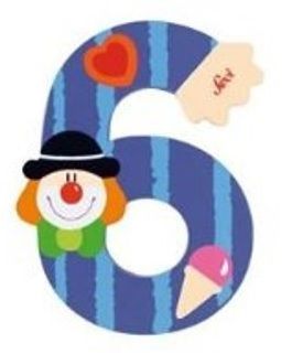SEVI82216 - payaso número 6 - 1