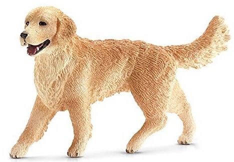SHL16395 - Figurita del universo de los animales de granja - Golden Retriever hembra - 1